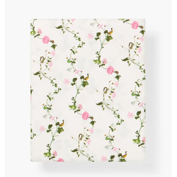 The Crib Sheet - Pink Pond Floral – Hill House Home