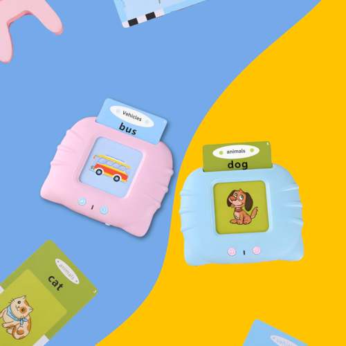 Kids Early Learning Flashcards - Audible Reading Device +122 Cards
– KinderKids
