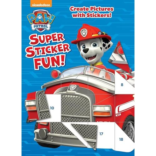 PAW Patrol Super Sticker Fun! (Paw Patrol) Paperback – July 3, 2018