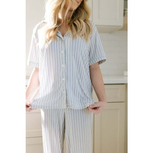 beach house / pajama set / short sleeve