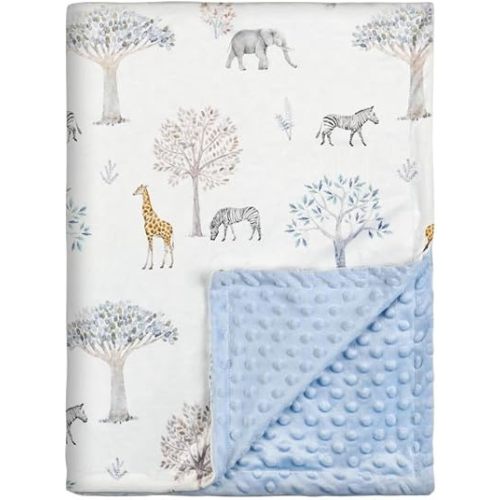 Soarwg Kids Baby Blanket Unisex Newborn, Super Soft Comfy Blankets, for Toddler Baby Nursery Bed Blanket Stroller Crib Shower Gifts, 30 x 40 Inch
