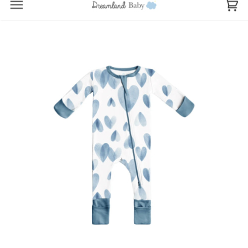 Baby Bamboo Pajamas: Bamboo PJs for 0-24 Month Babies | Dreamland Baby