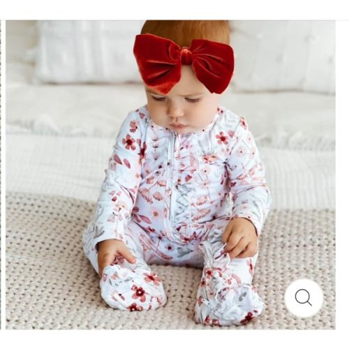 Girl Ruffle Zipper Footies - Best Sellers