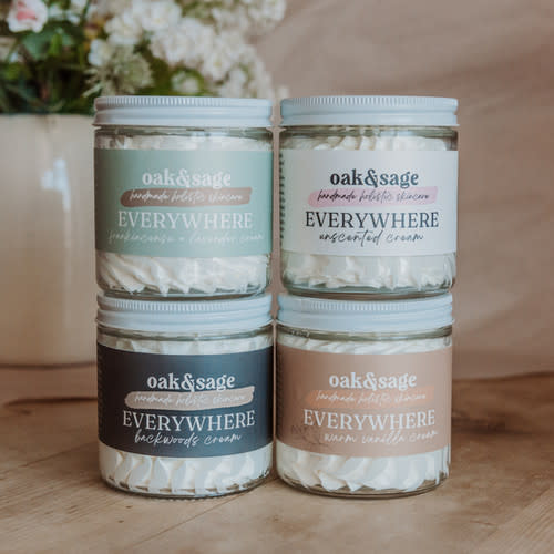 Everywhere Cream | Oak&Sage skincare - 8oz - For the Babe