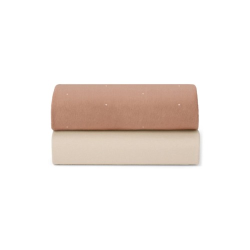 Pack of 2 Assorted Crib Sheets, One Size