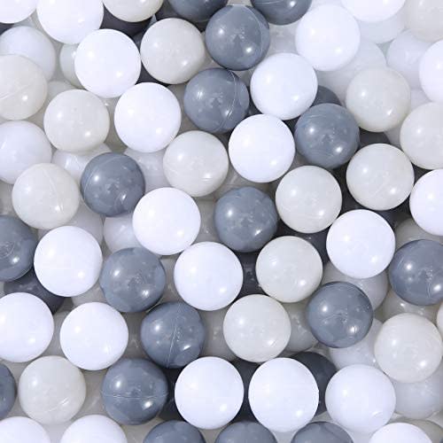 MoonxHome Ball Pit Balls Crush Proof Plastic Children's Toy Balls Macaron Ocean Balls 2.15 Inch
