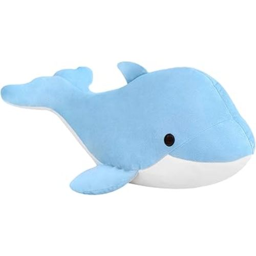 Dolphin Stuffed Animals Plush Pillows Soft Sea Animal Plush Toys Dolls Stuffed Animal Plushies Gifts for Kids (Sky Blue-10.5Inch)