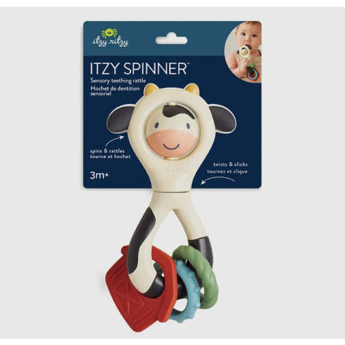 Cow spinner baby toy