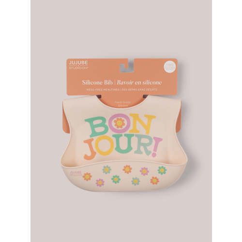 Silicone Bib - Bonjour Bébé