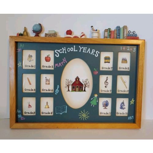 New School Years Photo Frame-1st Thru 12th Grade