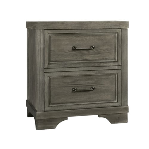 Foundry 2 Drawer Nightstand - Jordan's Furniture