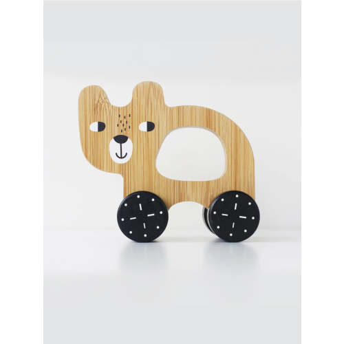Wooden Bear Push Toy
