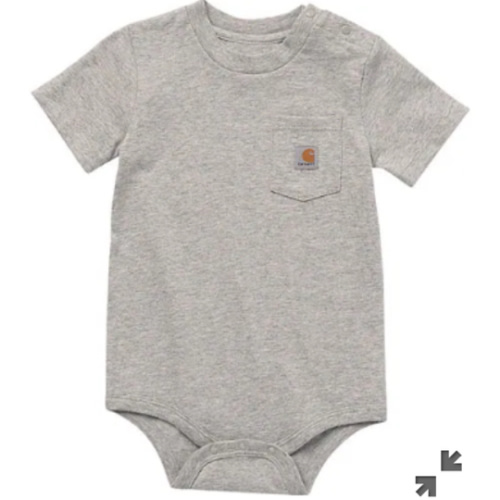 Kids' Short Sleeve Pocket Bodysuit (Infant) | Gear | Carhartt