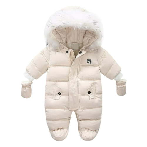 Baby Girls Boys Sweater Coat Winter Thick Warm Hooded Coat Jacket Jumpsuit Snowsuit Playsuit Romper Snow Wear 6-9 Months