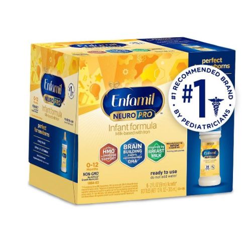 Enfamil NeuroPro Ready to Feed Infant Formula Bottles - 2 fl oz Each/6ct