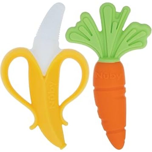 Banana Toothbrush and Carrot Teether