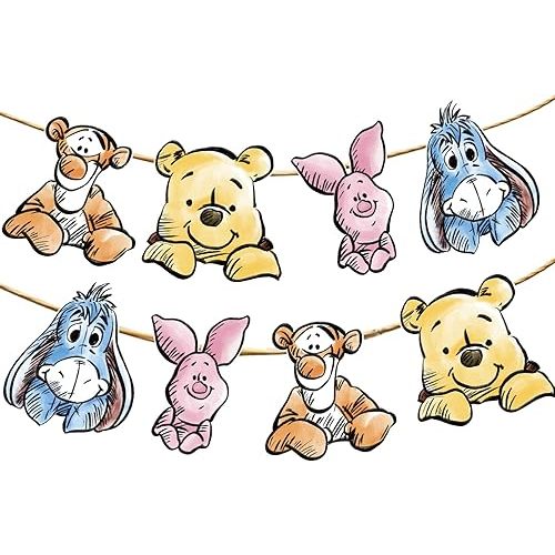 Banner For Baby Shower Decorations Birthday Banner Party Decoration Party Supplies(8PCS)