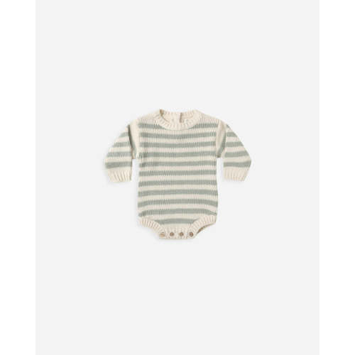 Rex Romper || Fern Stripe – Quincy Mae