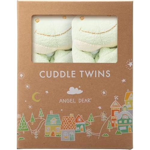 Angel Dear - Green Froggy, Cuddle Twin Set