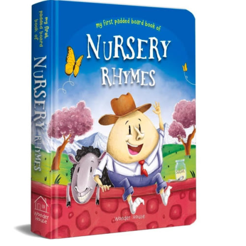 Nursery Rhymes Board Book: Illustrated Classic Nursery Rhymes (My First Book series)