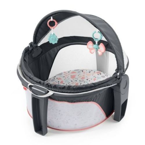 Fisher-price On The Go Baby Dome Playard - Gray
