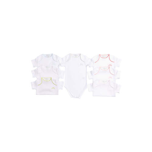 Set of 7 Picot Onesies