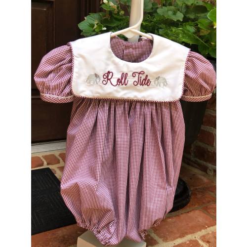 Roll Tide Bubble for Baby Girl