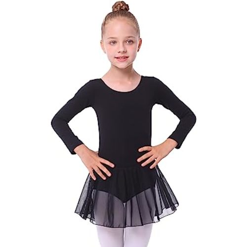 Long Sleeve Ballet Skirted Leotard Tutu