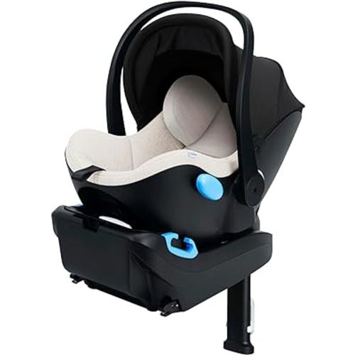 Clek Liing Infant Car Seat with Adjustable Load Leg, Compact, Lightweight Design, 7 Recline Positions, and Easy-to-Use Rigid Latch (Marshmallow)