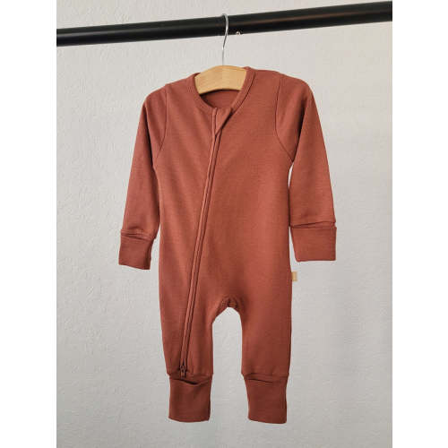 Newborn Jumpsuit: Canyon Brown SIZE 23”