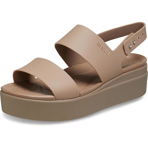 Crocs Women's Brooklyn Low Wedge Sandals