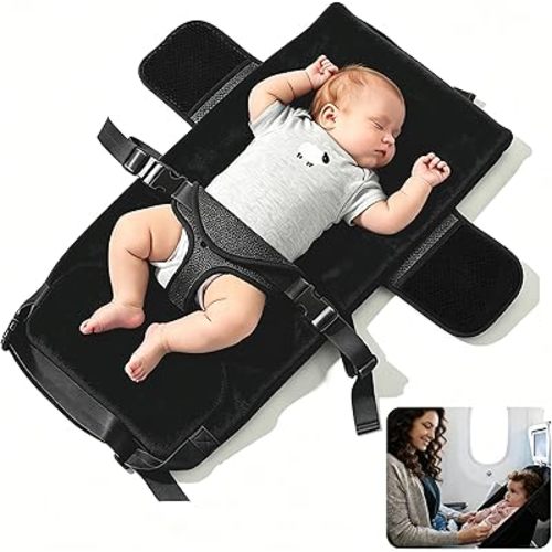 Toddler Airplane Bed, 1-12 Months Old Baby Travel Essentials for Flying, Portable Baby Airplane Bed for Flight, Suitable for Airplanes