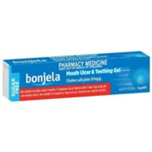 Buy Bonjela Mouth Ulcer and Teething Gel 15g Online at Chemist Warehouse®