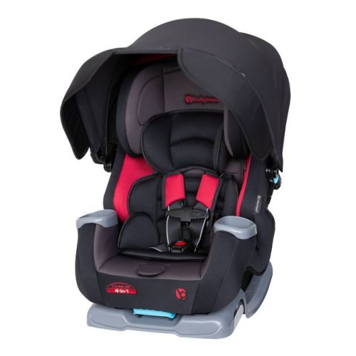 Baby Trend Cover Me 4-in-1 Convertible Car Seat - Scooter: Metal Frame, Forward & Rear Facing, LATCH Compatible, Cup Holder
