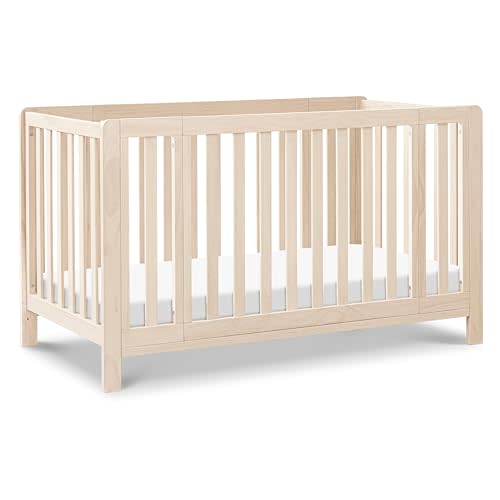 Carter's by DaVinci Colby Grow 6-in-1 Convertible Crib - Portable Bassinet to Full-Size Baby Crib w/Removable Wheels, Toddler Bed, Junior, Full-Size Bed - GREENGUARD Gold Certified - Easy to Assemble