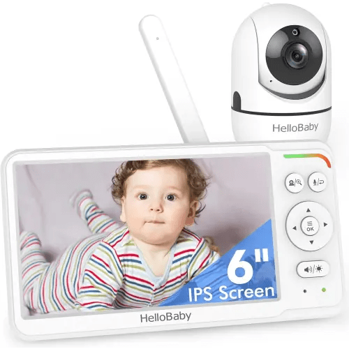 HELLOBABY Baby Monitor with Camera and 6 Inch Screen
