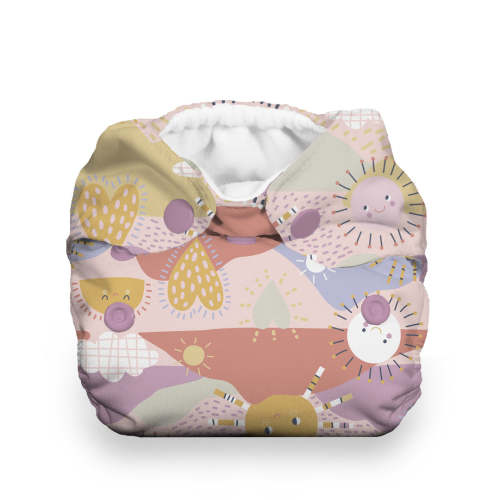 Thirsties Natural Newborn All-in-One: Snap Closure (for newborns)