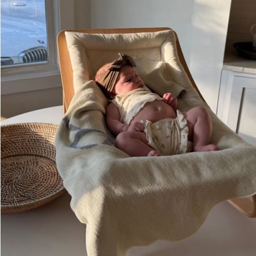 LEVO Baby Rocker in natural wood – Charlie Crane Paris
