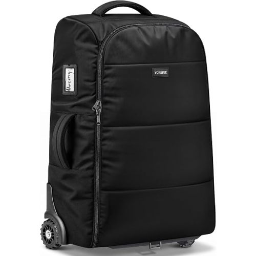 YOREPEK Padded Stroller Travel Bag with 2 Smooth Wheels