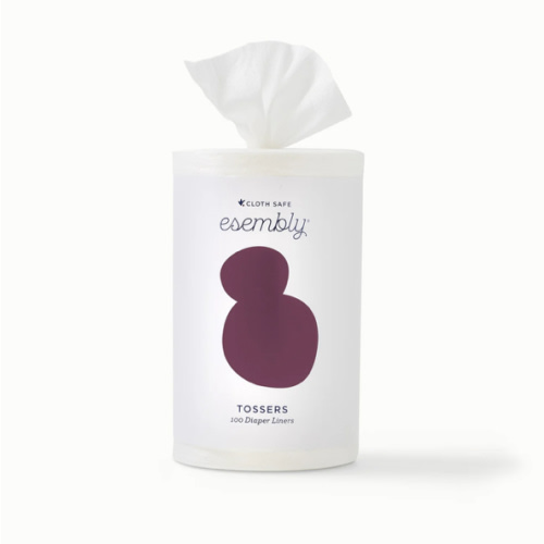Disposable Biodegradable Cloth Diaper Liners - Esembly Baby