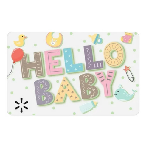 Hello Baby Walmart Gift Card