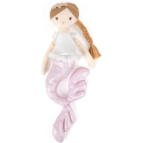 Plush Mermaid - Soft Mermaid Doll - Mermaid Stuffed Animal, Stuffy, Stuffed Doll