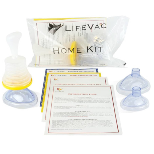 LifeVac Home Kit - Portable Suction Rescue Device, First Aid Kit for Kids and Adults, Portable Airway Suction Device for Children and Adults