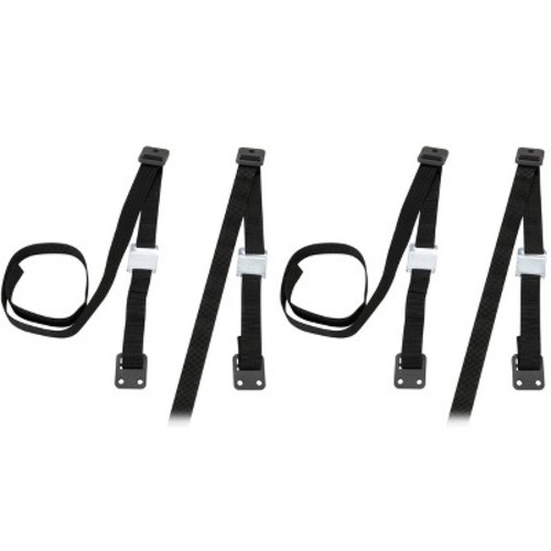 Safety 1st TV Furniture Strap - Black - 4pc