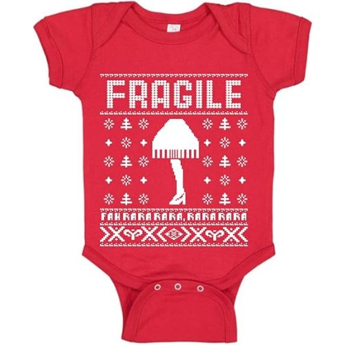 Wild Bobby Merry Christmas Ya' Filthy Ugly Christmas Sweater Baby Creeper Boys Girls Infant Bodysuit
