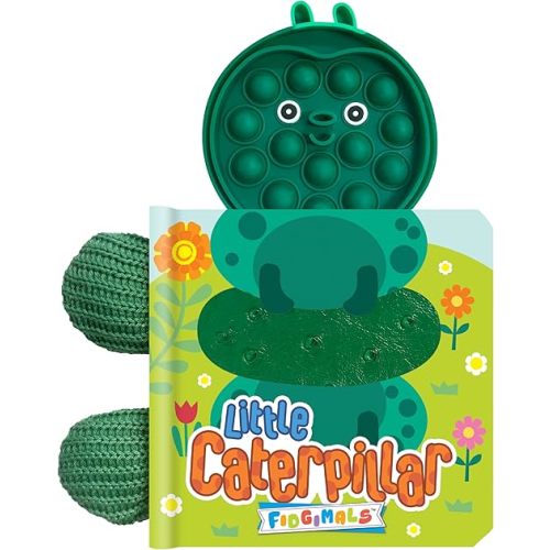 Fidgimals Little Caterpillar Baby Book | Sensory Board Book with Pop Character, Perfect Sensory Books for Toddlers I Baby Books I Your Sensory Fidget Friend Board book – April 4, 2025