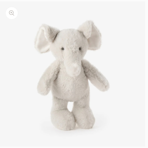 Elephant 9" Plush Stuffed Toy – Elegant Baby