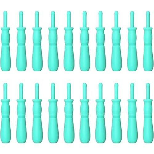 20 Count Gas and Colic Reliever for Babies, Baby Gas Colic Relief, Natural Solution for Baby Colic and Gas Relief, Safe & Effective Instant Constipation Relief for Babies (Green)