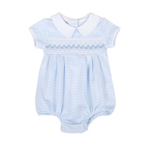 Magnolia Baby Lily and Logan Smocked Collared Boy Bubble – Oh Baby Prenatal Imaging & Little Ones Boutique