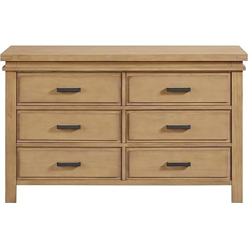 Soho Baby Mystic 6-Drawer Dresser, Honey Wood